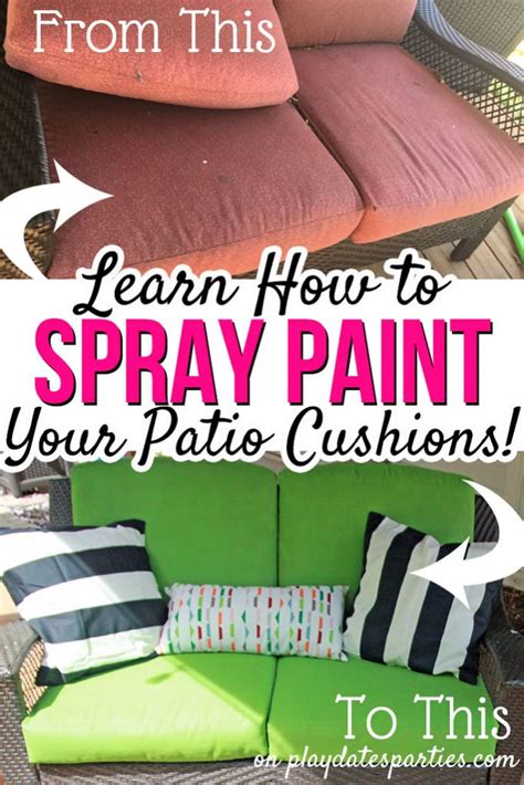 can you use metallic spray paint on fabric|spray paint fabric for cushions.